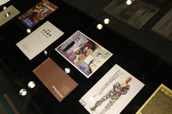 90年代实验性艺术展览请柬