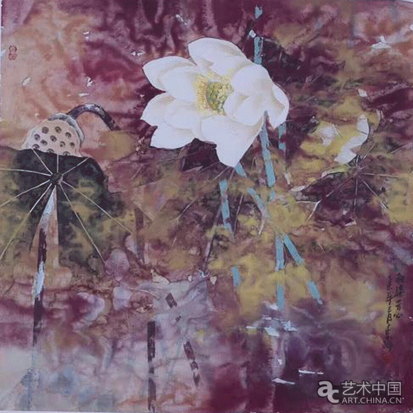 艺术家李辉工笔泼彩国画作品亮相重庆