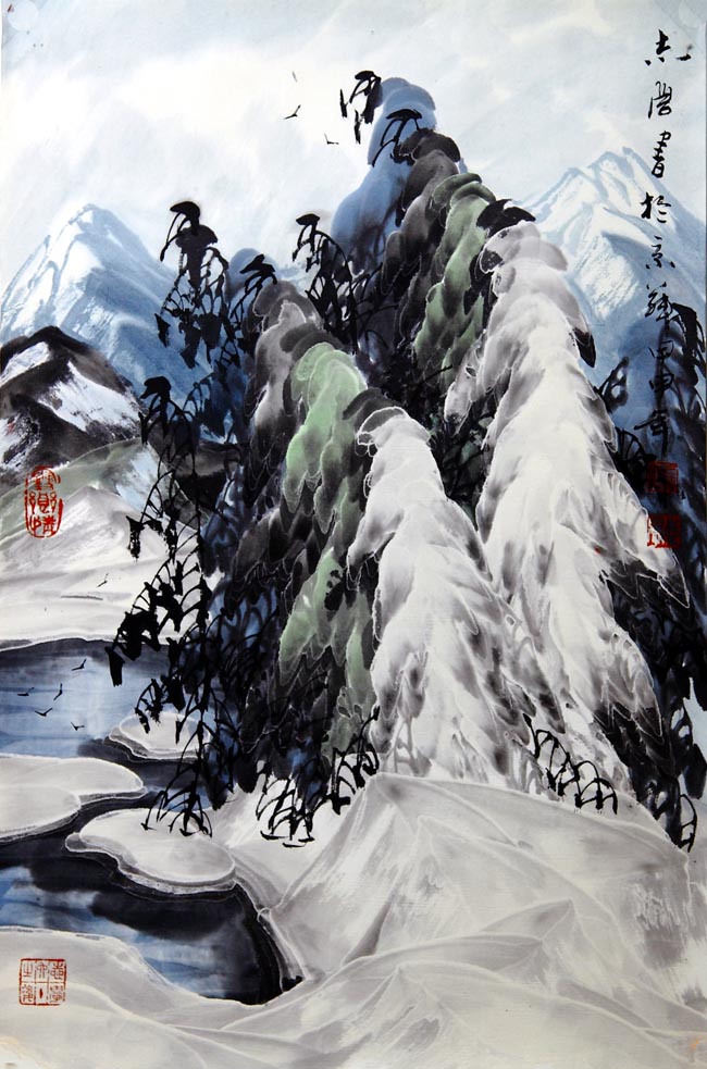 于志学 塞外风光2004年