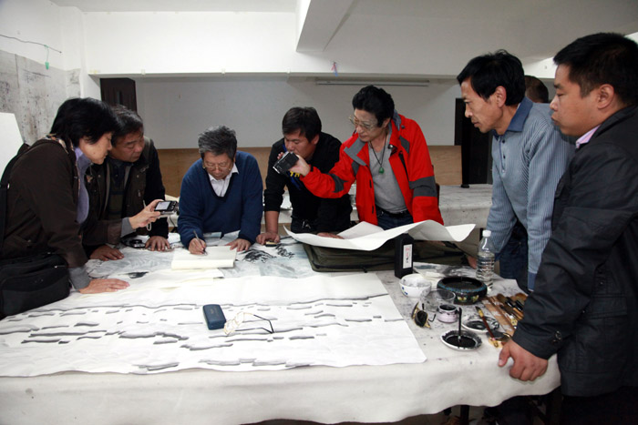 2011年于志学为学员讲课