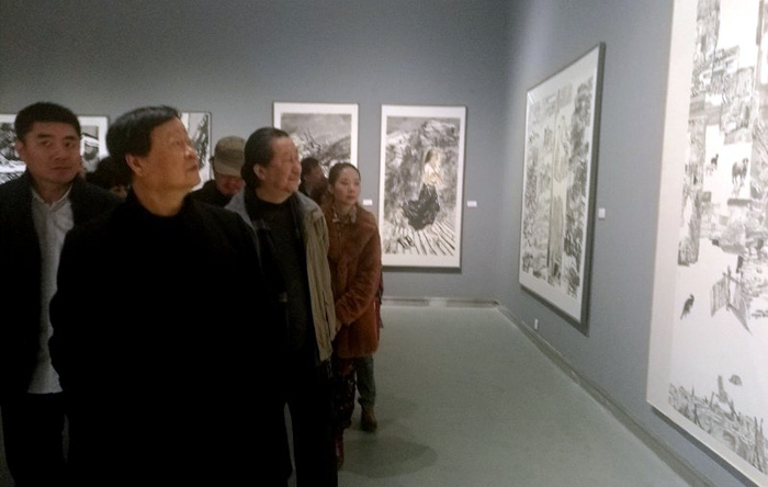 甘肃省美协副主席王晓银作品亮相西安崔振宽美术馆
