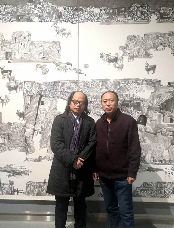 甘肃省美协副主席王晓银作品亮相西安崔振宽美术馆