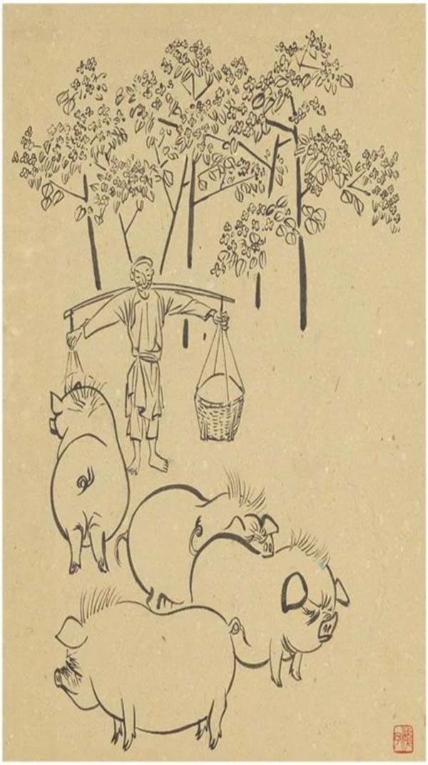 猪事画艺：从夏加尔毕加索到齐白石徐悲鸿，再到小猪佩奇