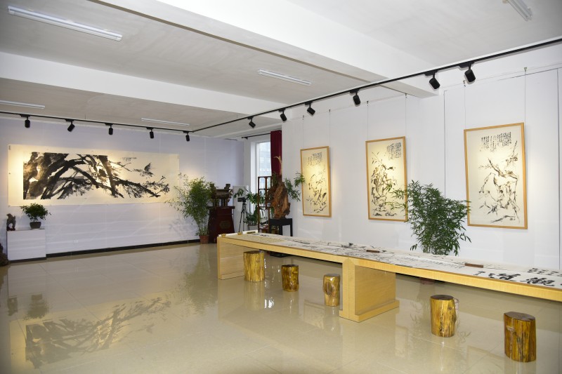 君子之风||白阳道人大写意花鸟作品展在个山美术馆隆重展出