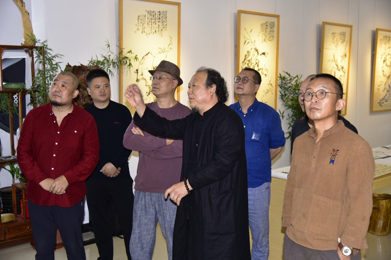 君子之风||白阳道人大写意花鸟作品展在个山美术馆隆重展出