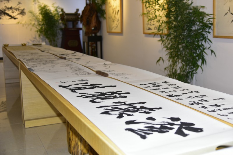 君子之风||白阳道人大写意花鸟作品展在个山美术馆隆重展出