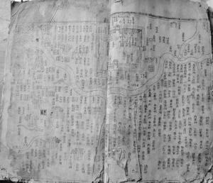 乾隆三十五年《彰德府志》里的“临漳县地舆图”。
